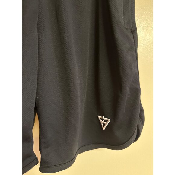 Hype Mens Black Athletic Mesh Shorts W/ Drawstring XL - Picture 3 of 5